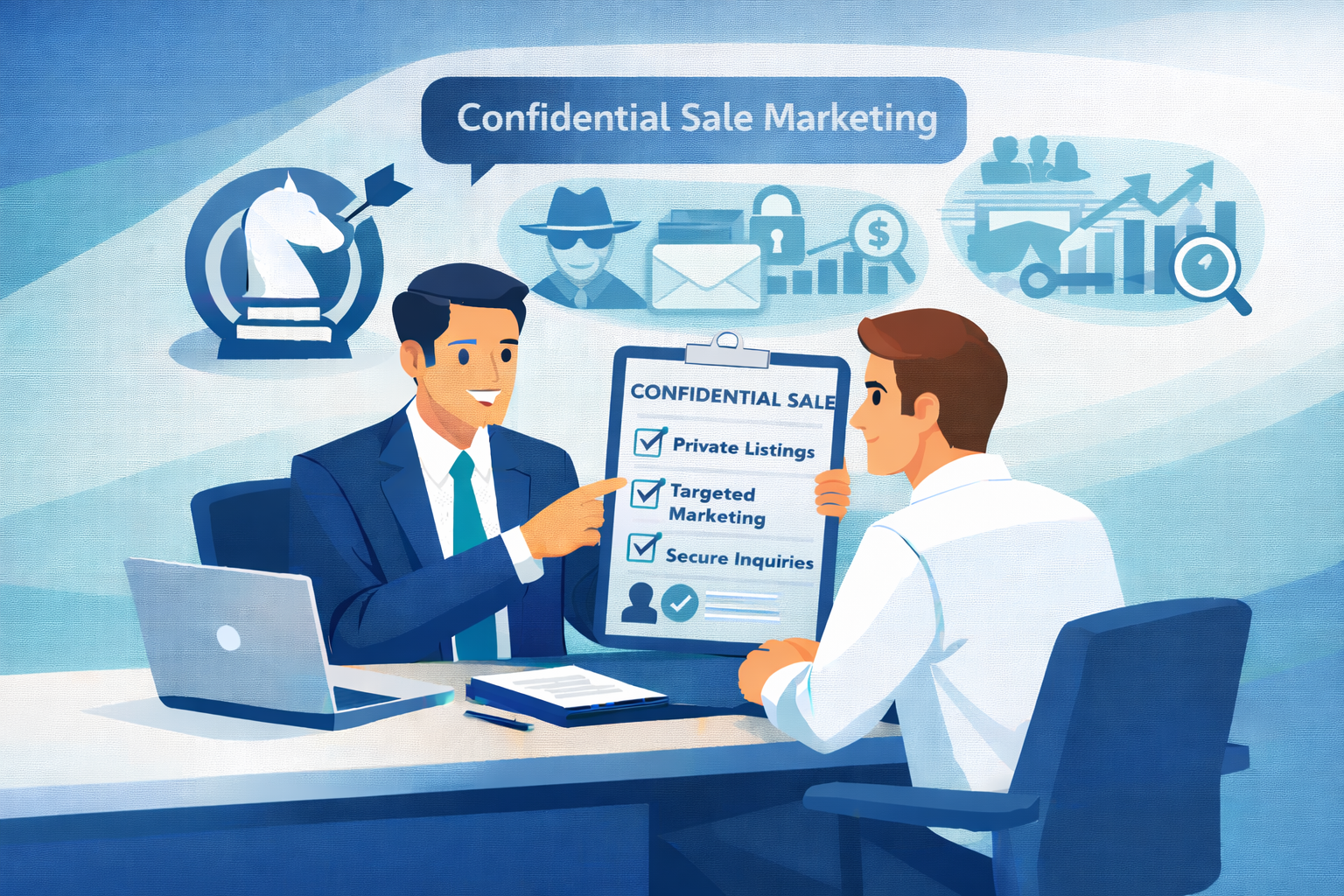 confidential-sale-marketing-legacy-launch-business-brokers